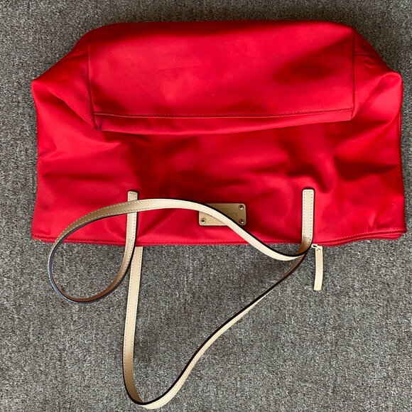 kate spade Handbags - Kate Spade Red Nylon Tote